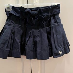 Abercrombie kids pleated skirt with ruffles